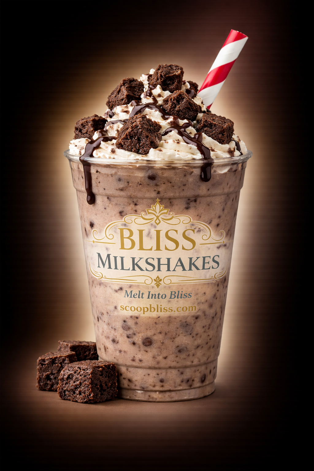 🍫 Fulton Fudge Brownie🥤Milkshake