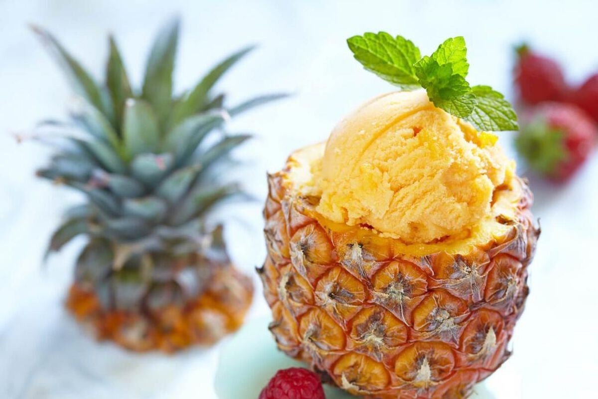 Pineapple Sorbet